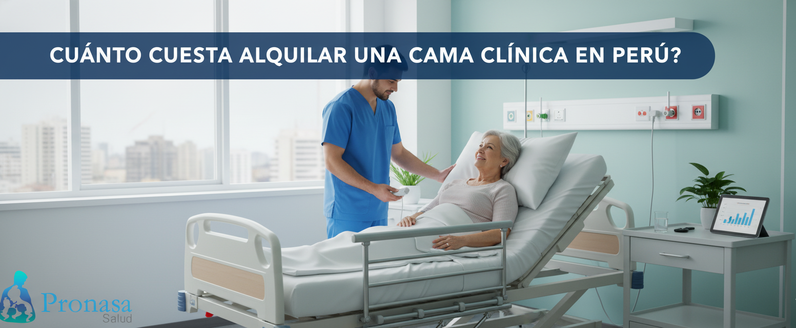 ¿Cuánto cuesta alquilar una cama clínica en Perú?: Tarifas actualizadas y opciones disponibles