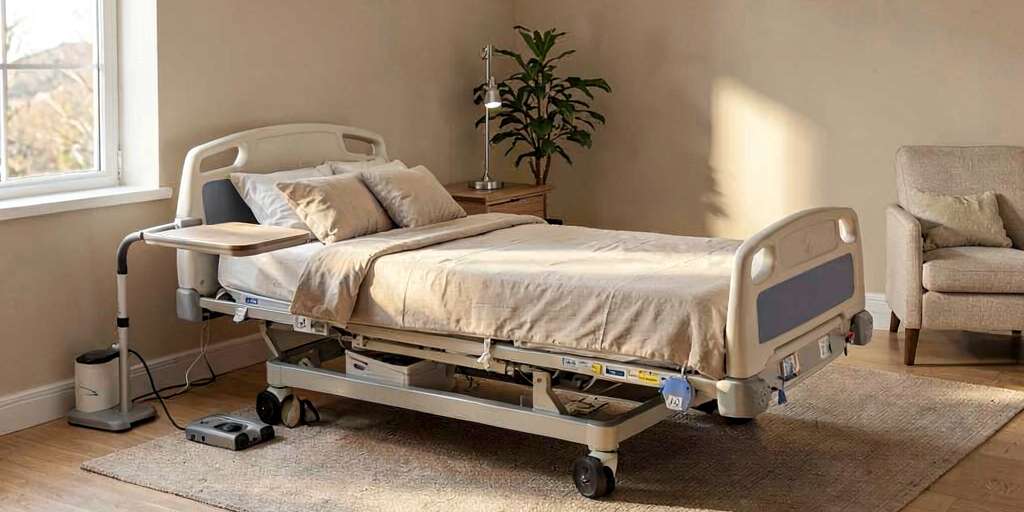 Beneficios de usar una cama hospitalaria en el hogar para tu bienestar